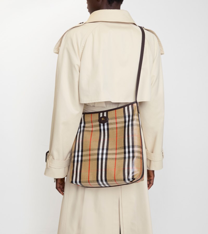 Burberry Small highlands shoulder bag axelremsväskor dam – bild 2