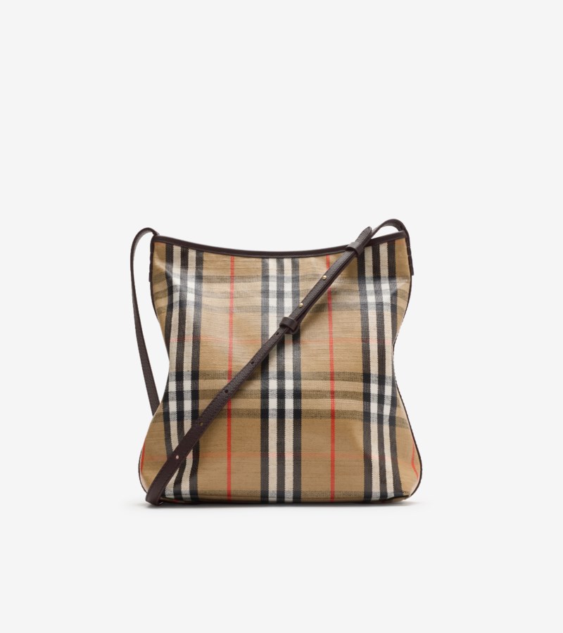 Burberry Small highlands shoulder bag axelremsväskor dam – bild 4