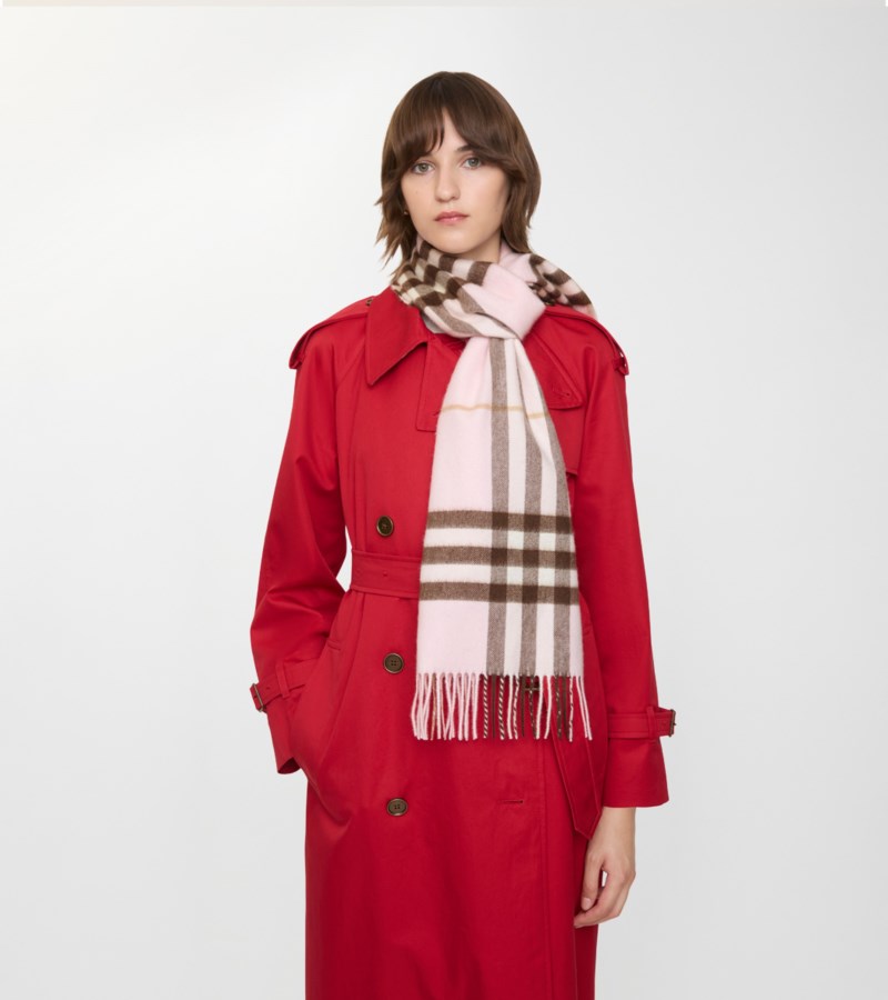 Burberry Scarf check cashmere scarves dam – bild 2