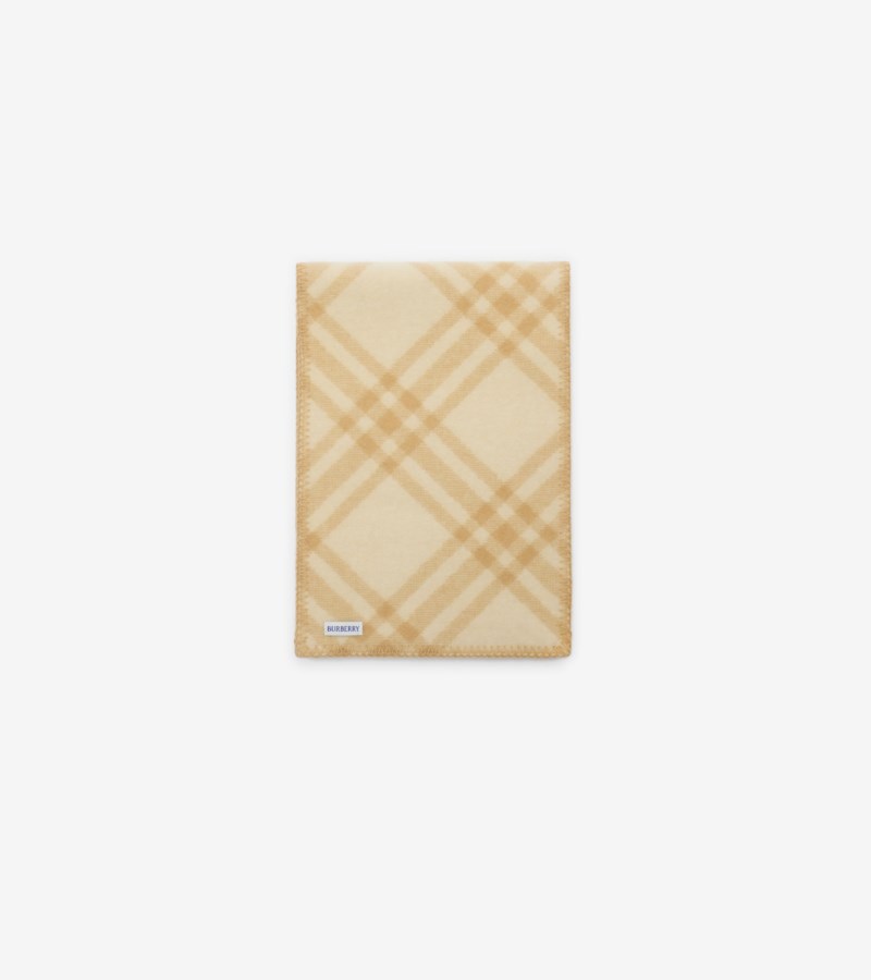 Burberry Scarf check wool halsdukar dam – bild 6