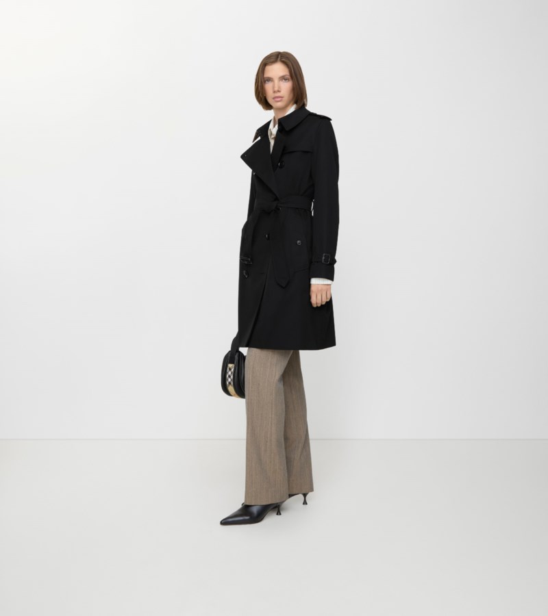Burberry Trenchcoat mid-length kensington heritage kappor & rockar dam – bild 3