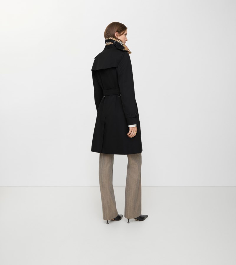 Burberry Trenchcoat mid-length kensington heritage kappor & rockar dam – bild 4