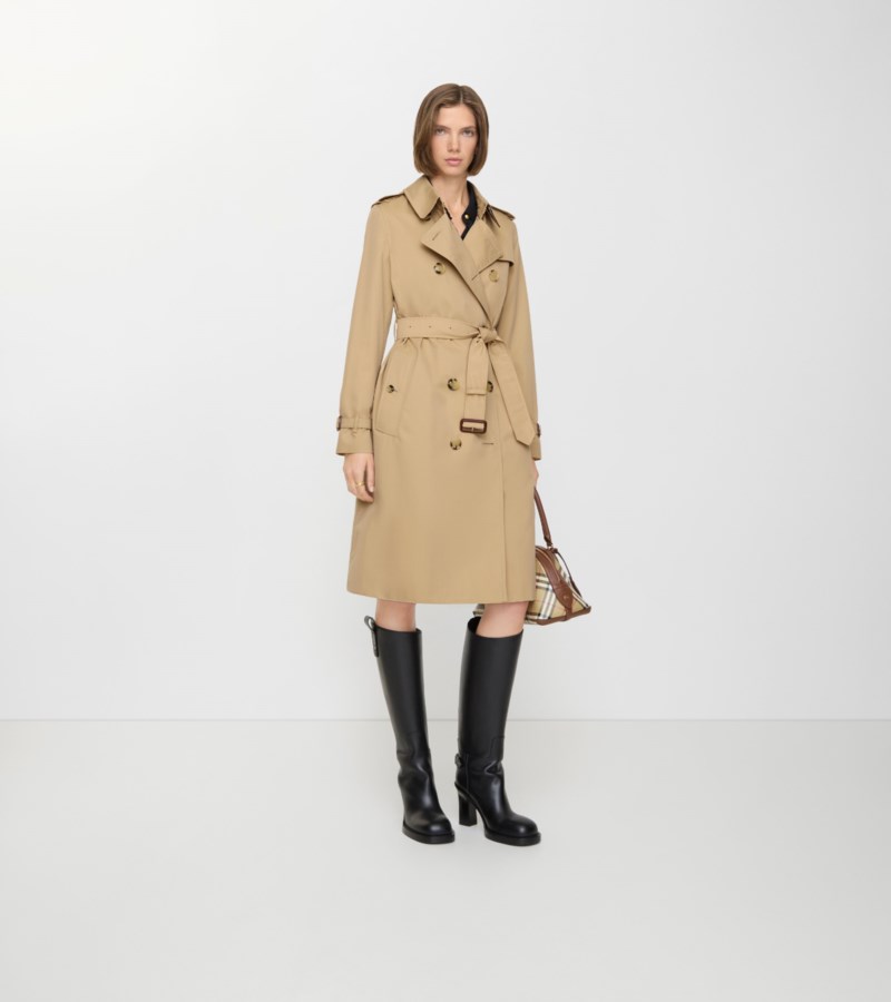 Burberry Trenchcoat long kensington heritage kappor & rockar dam – bild 2