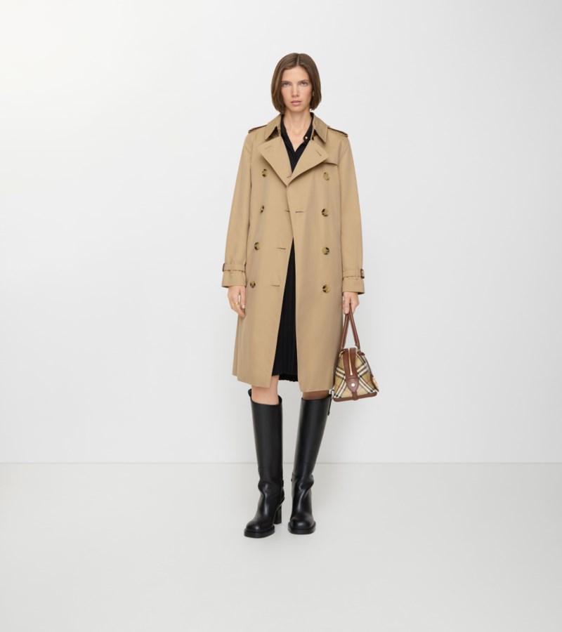 Burberry Trenchcoat long kensington heritage kappor & rockar dam – bild 4