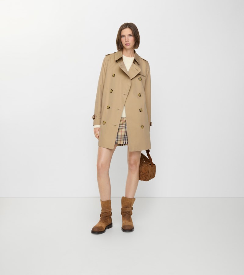 Burberry Trenchcoat short kensington heritage jackor dam – bild 3