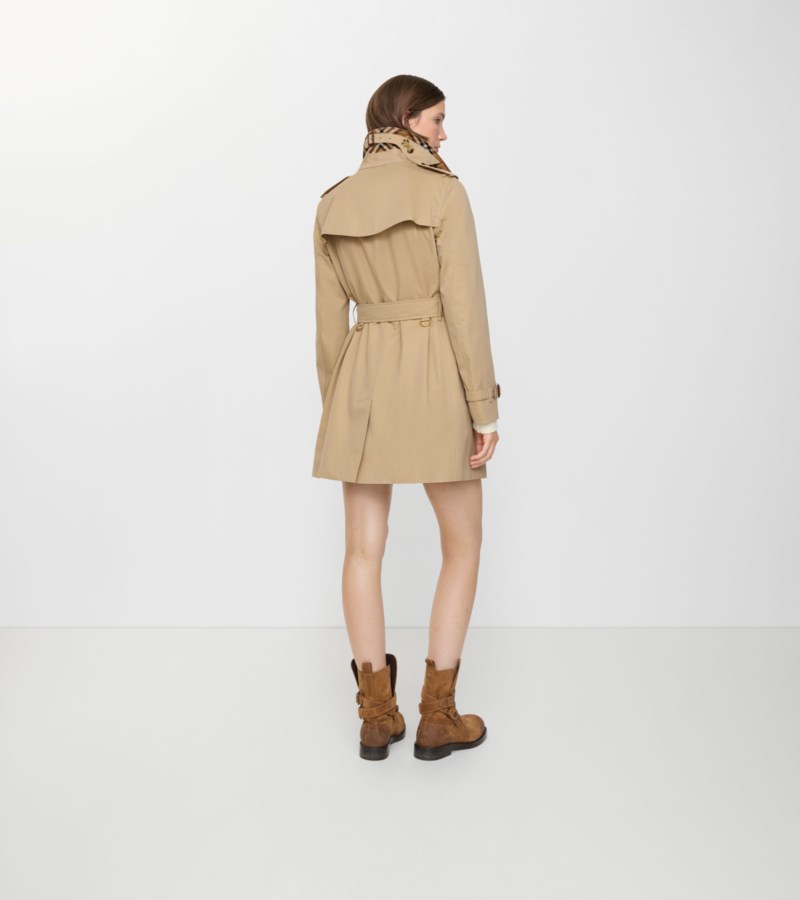 Burberry Trenchcoat short kensington heritage jackor dam – bild 4