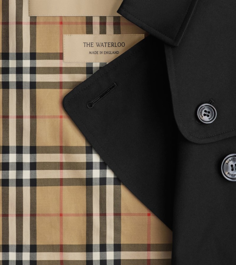 Burberry Long waterloo heritage trenchcoat kappor & rockar dam – bild 5
