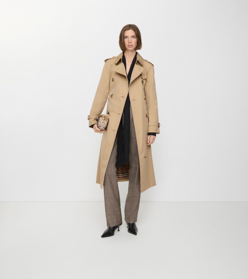 Burberry Long waterloo heritage trenchcoat kappor & rockar dam – bild 3