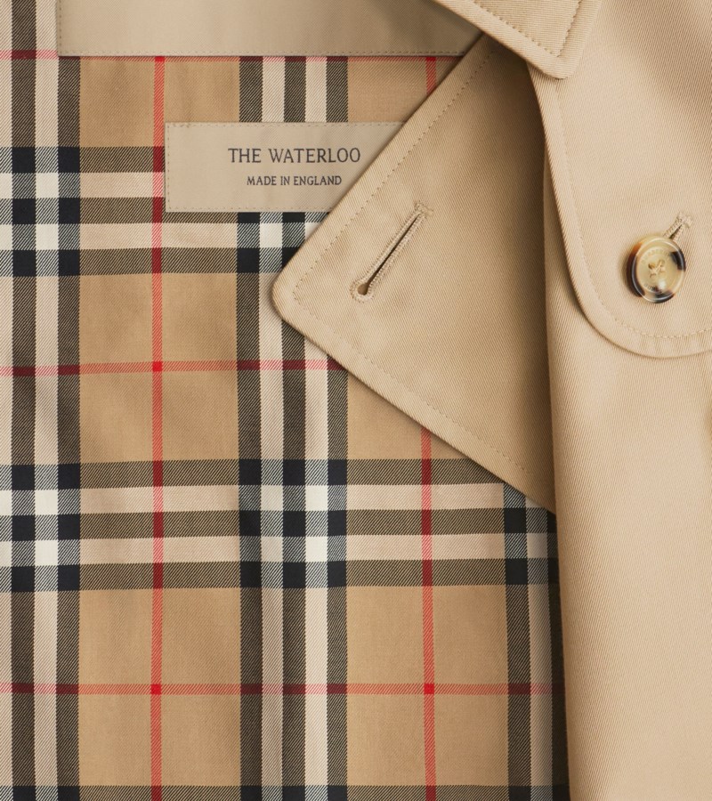 Burberry Long waterloo heritage trenchcoat kappor & rockar dam – bild 5