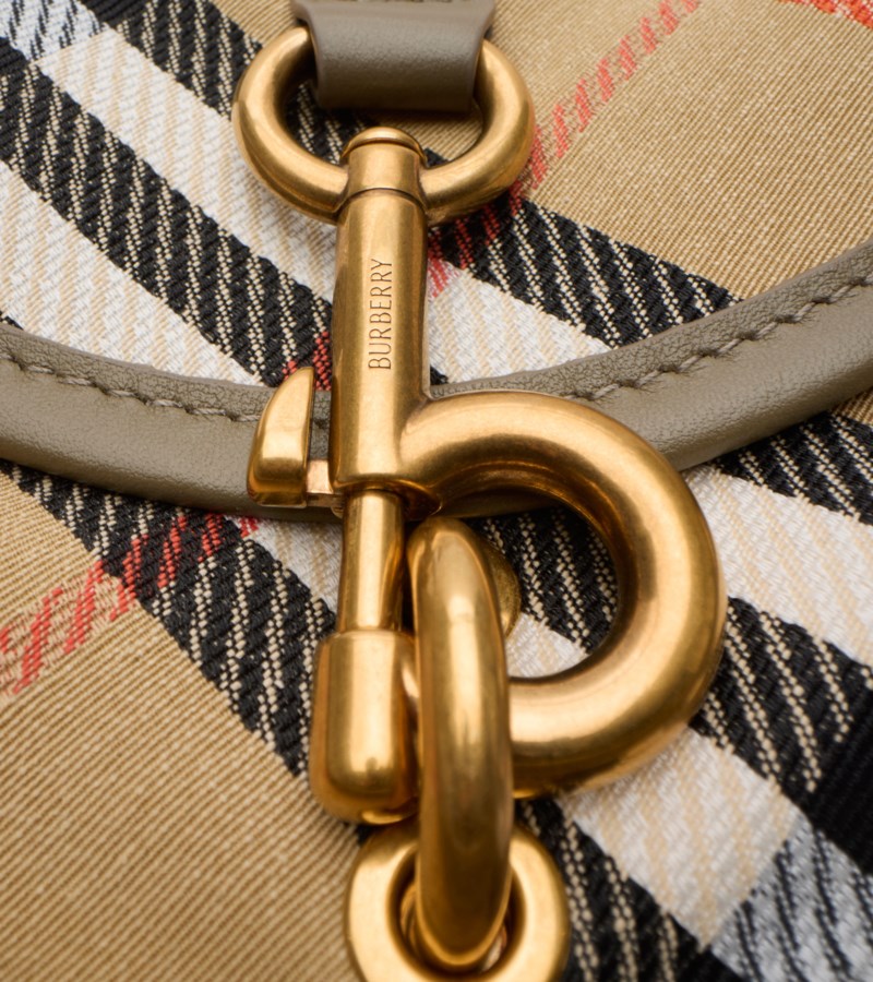 Burberry Mini b clip messenger bag axelremsväskor dam – bild 3