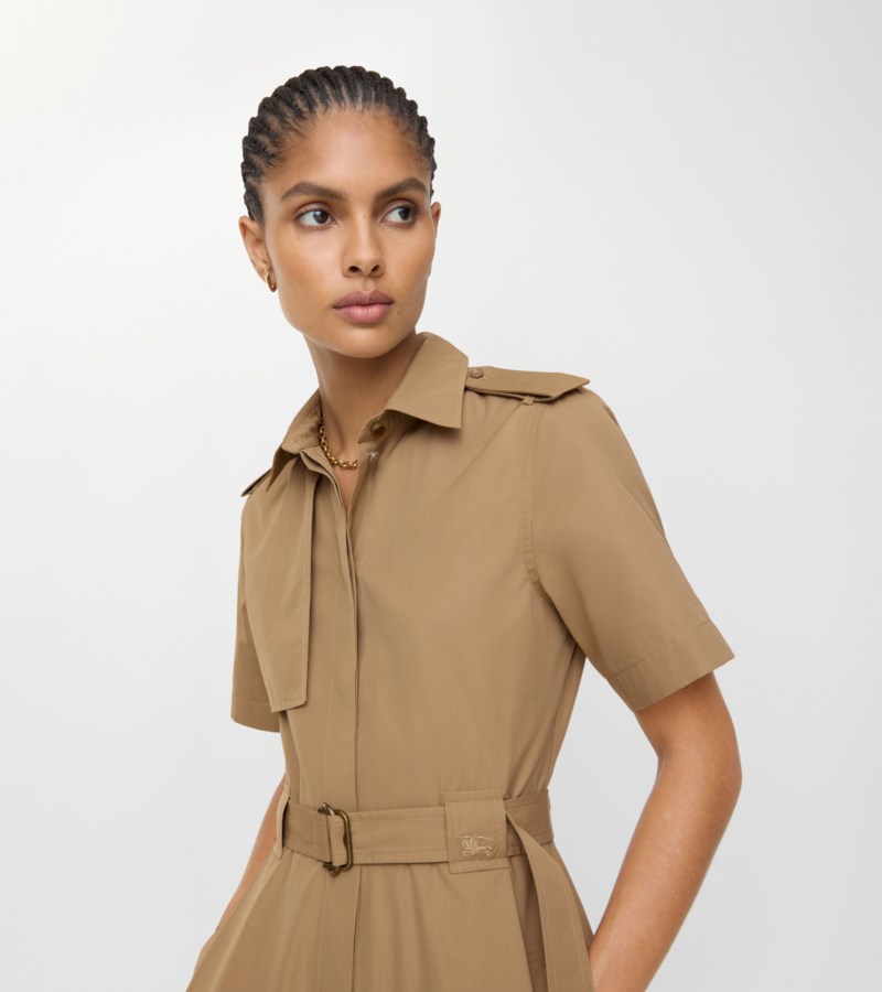 Burberry Klänning cotton poplin shirt dam – bild 2
