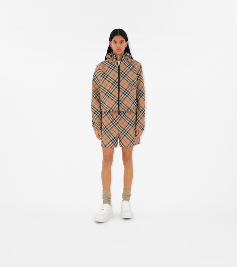 Burberry Jacka cropped reversible check dam – bild 2