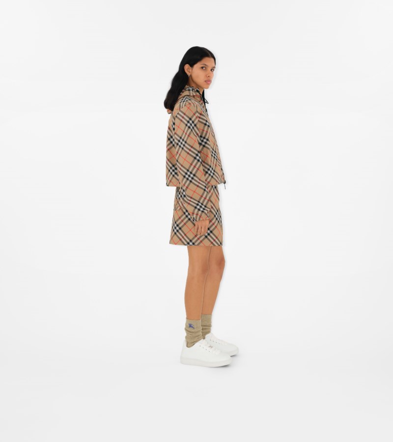 Burberry Jacka cropped reversible check dam – bild 3