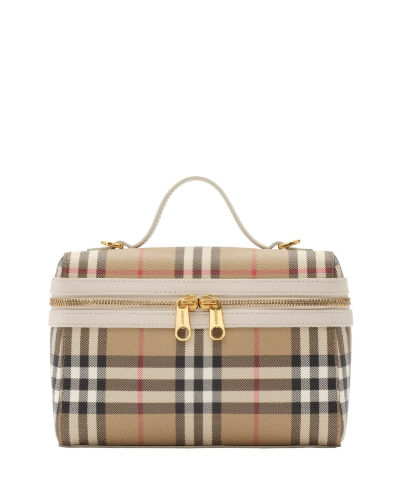 Check vanity bag