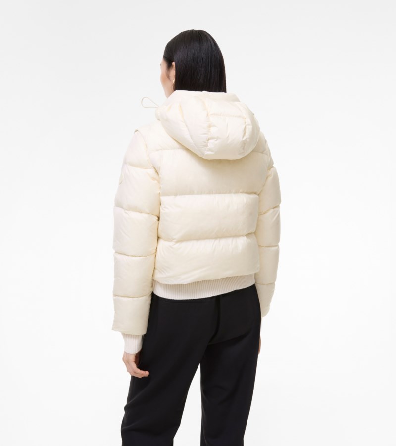 Burberry Detachable sleeve nylon langdale puffer jacket jackor dam – bild 4