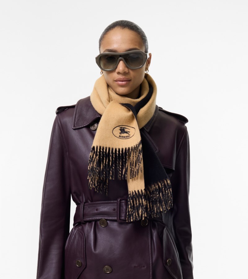 Burberry Knight cashmere scarf halsdukar dam – bild 3