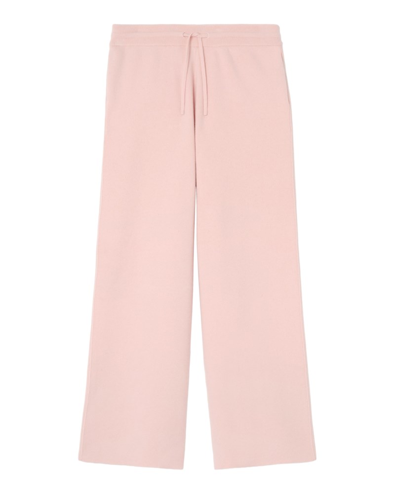 Cashmere blend track pants