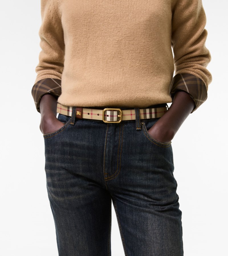 Burberry Check knight belt skärp & hängslen dam – bild 2