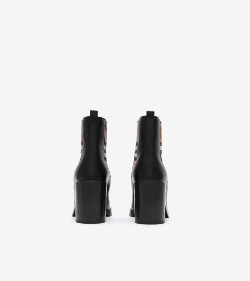 Burberry Boots leather hampstead heel dam – bild 3