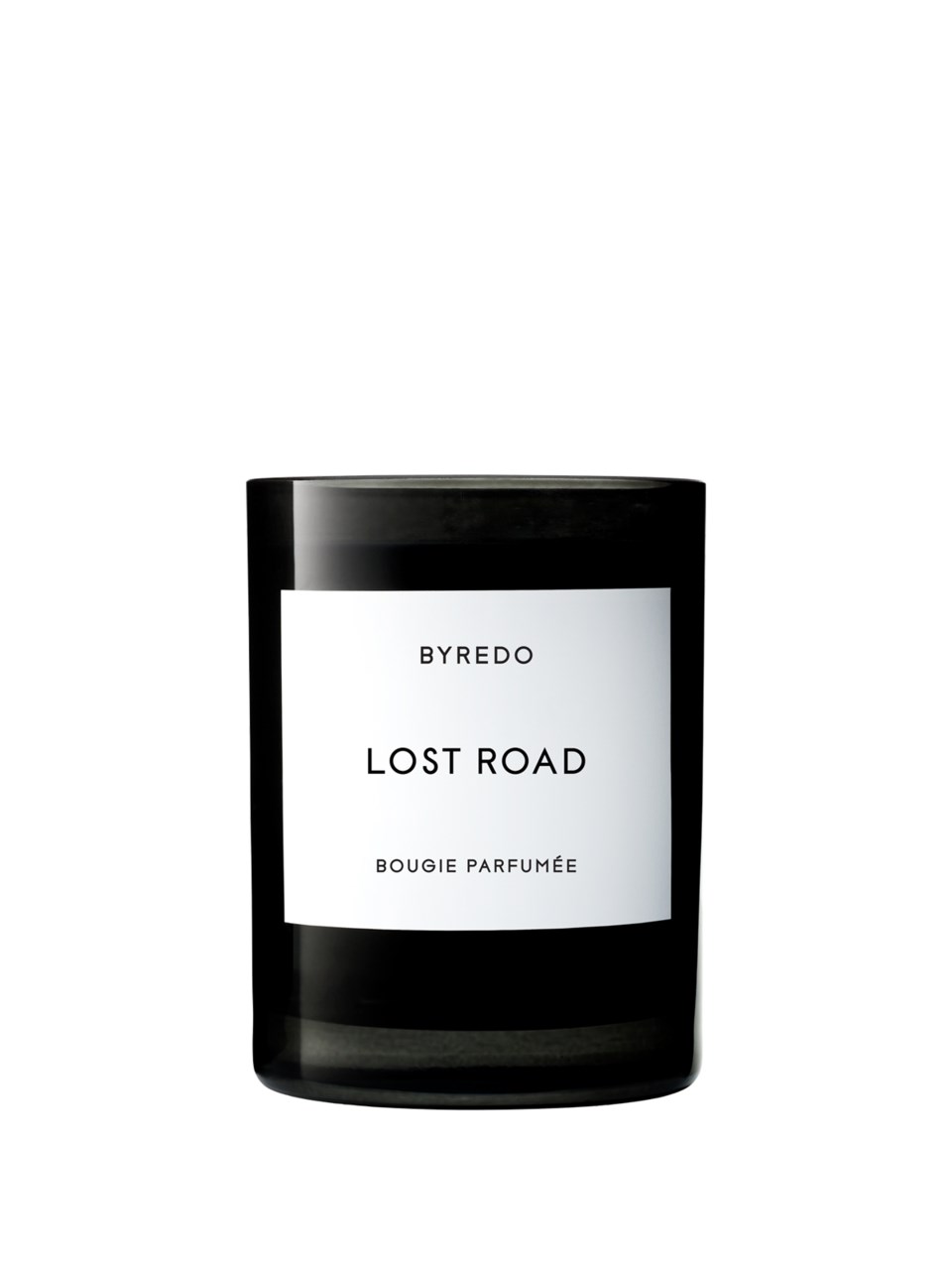 Lost road candle le26 svart 240 g, svart från BYREDO