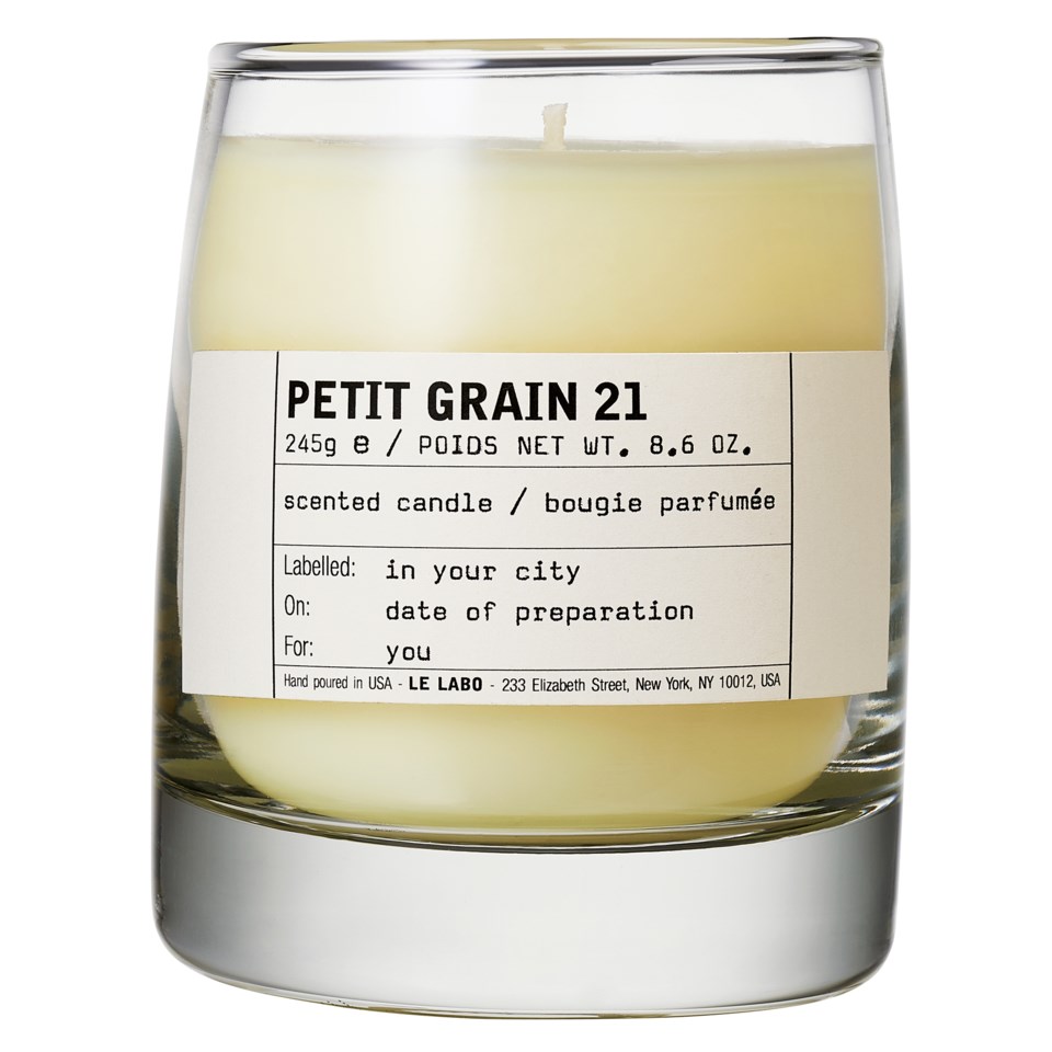 Petit grain 21 classic candle vit 245 g, vit från Le Labo
