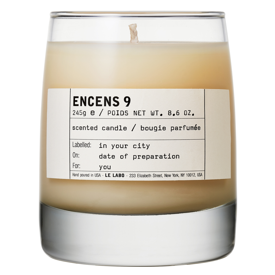 Encens 9 classic candle vit 245 g, vit från Le Labo