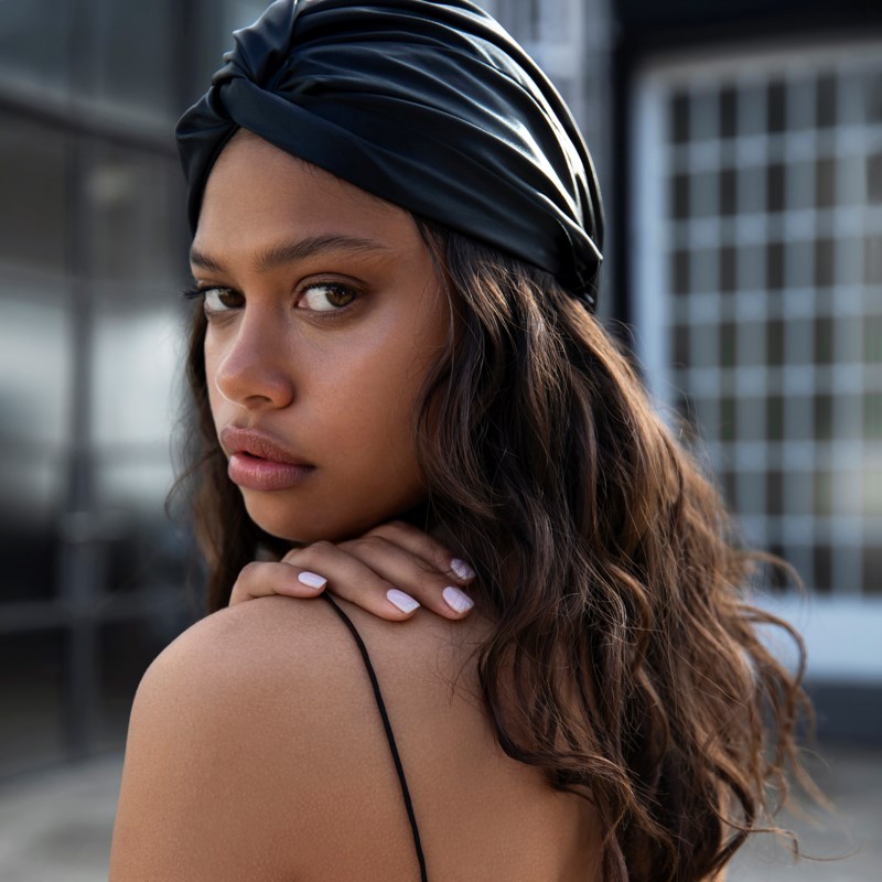SLIP Silk hair turban håraccessoarer dam – bild 2
