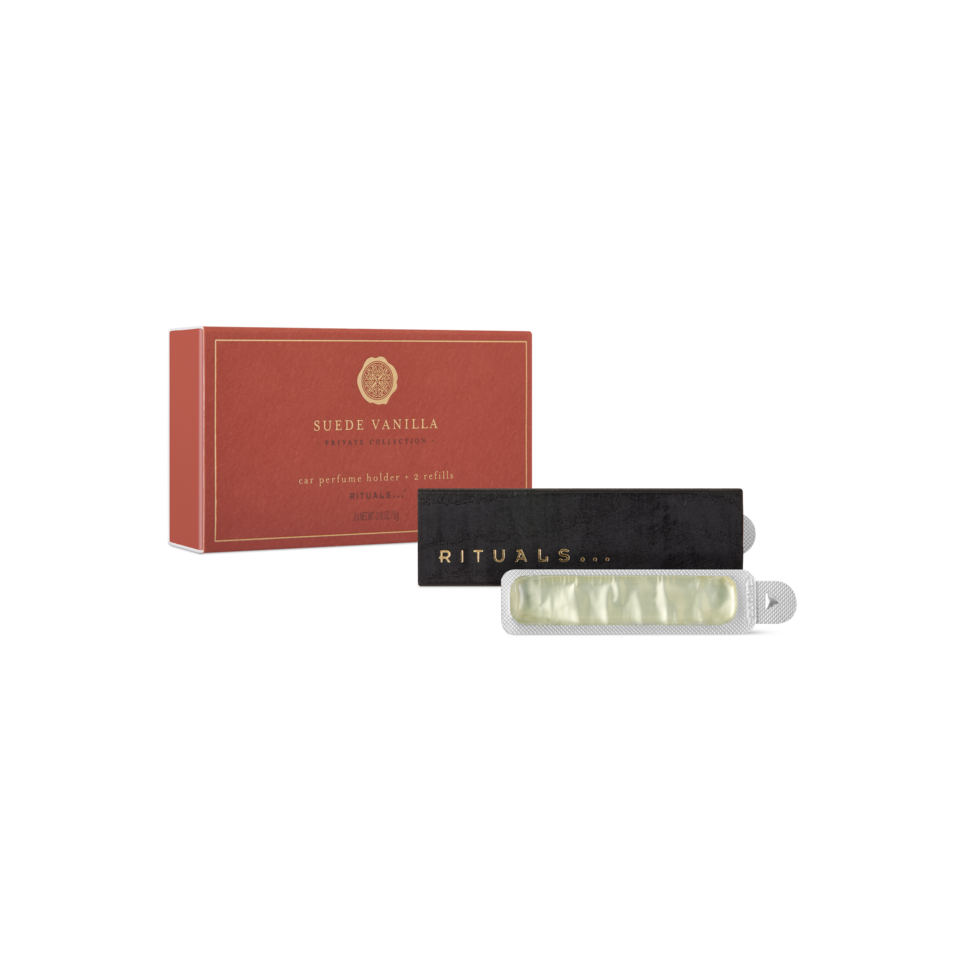 Suede vanilla car perfume röd 2x3 g, röd från Rituals