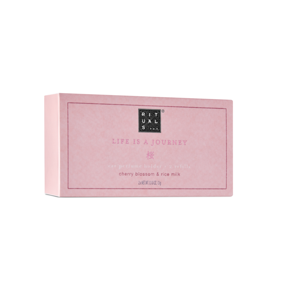 Life is a journey - sakura car perfume rosa 2x3 g, rosa från Rituals