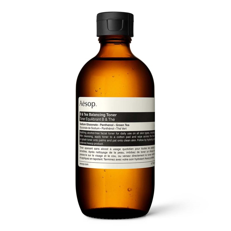 Aesop B & tea balancing toner rengöring & peeling dam – bild 2