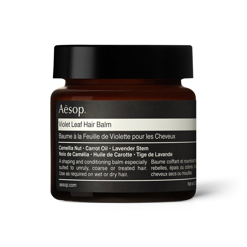 Violet leaf hair balm