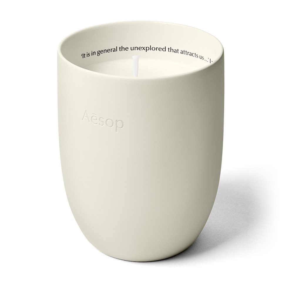 Aganic aromatique candle white 300 g, white från Aesop