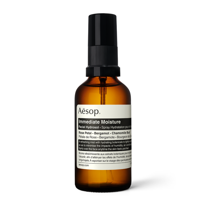 Immediate moisture facial hydrosol