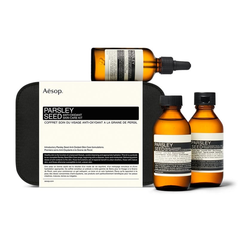 Parsley seed anti oxidant skin care kit