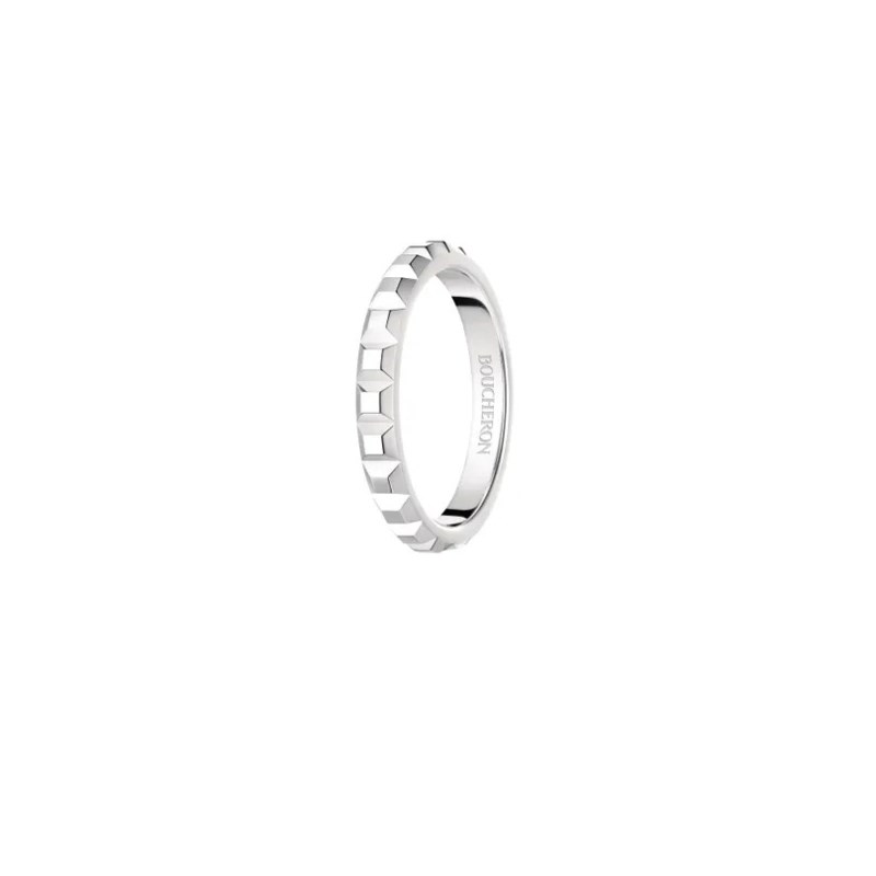 Clou de paris platinum wedding band