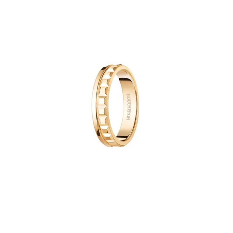 Quatre radiant edition wedding band yg