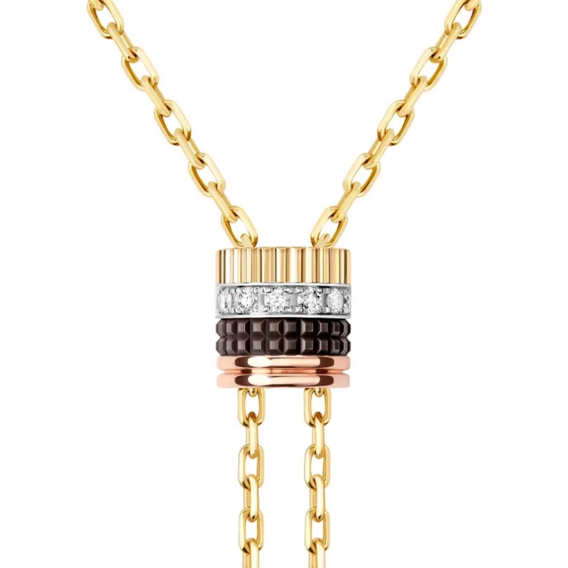 Boucheron Quatre classique tie necklace, small halsband dam – bild 2