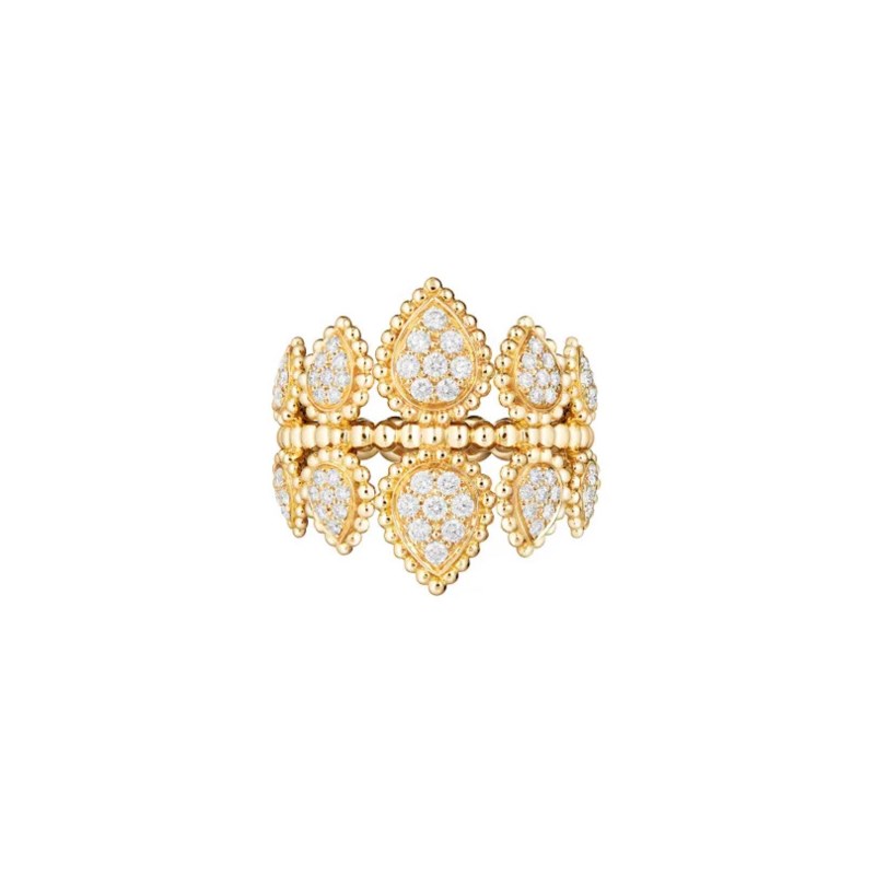 Boucheron Serpent bohème ring, multi-pattern 0.50 ct dam – bild 2