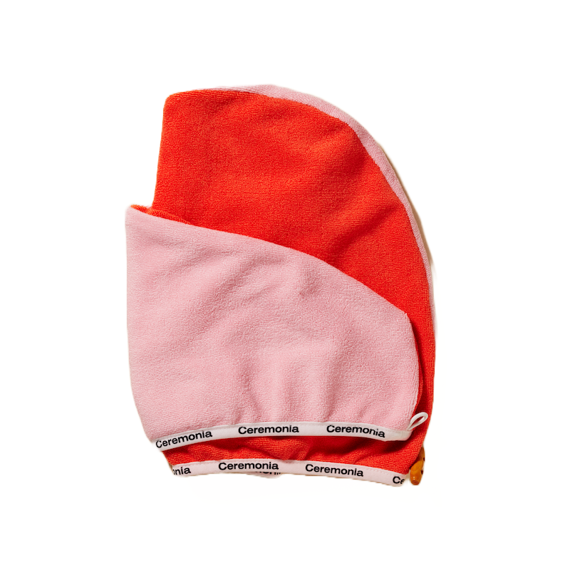 Anti-frizz hair towel, guava från Ceremonia
