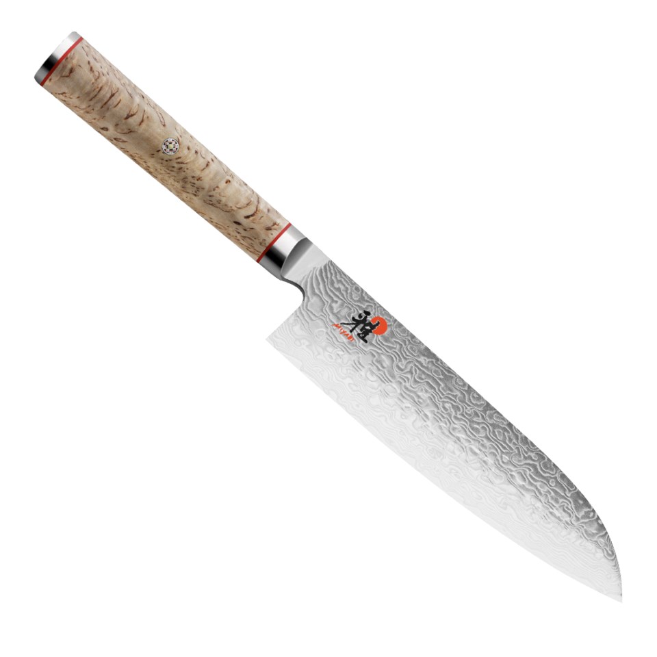 5000 mcd birch santokukniv rostfritt stål 18 cm, rostfritt stål från Miyabi