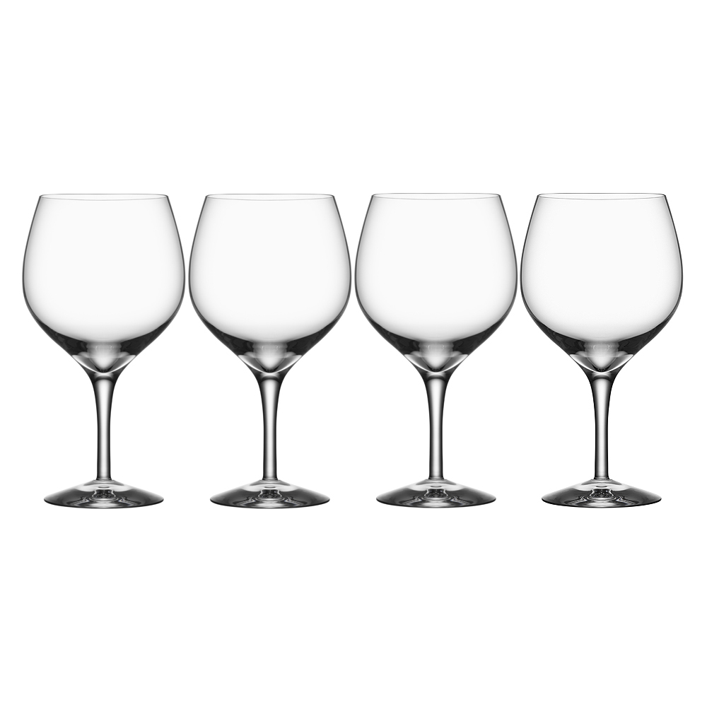 Set of 4 Orrefors 6313001 Gin and Tonic Glass Clear 