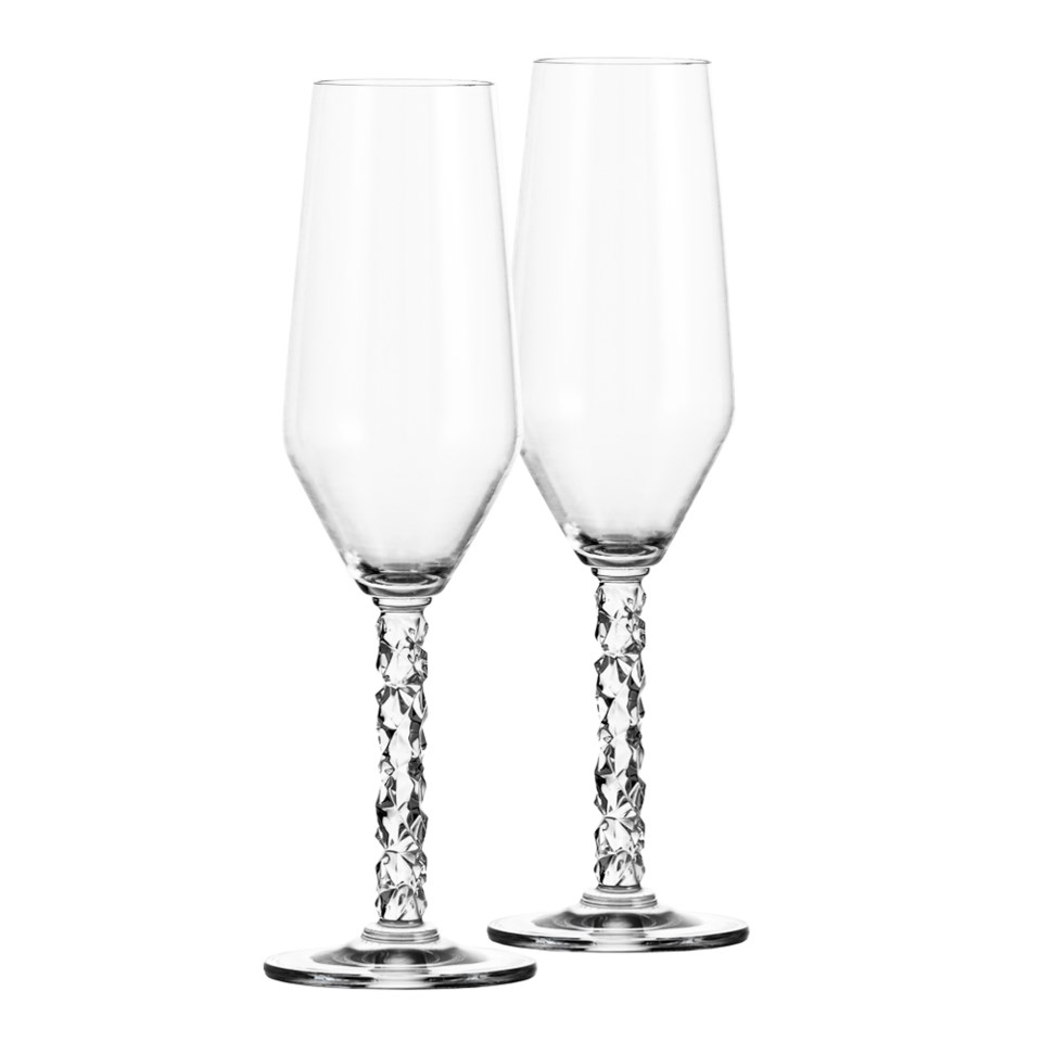 Carat champagneglas 2-pack klar 24 cl, klar från Orrefors