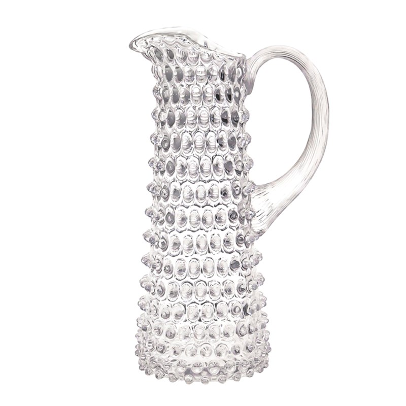 Hobnail karaff hög crystal 1  l