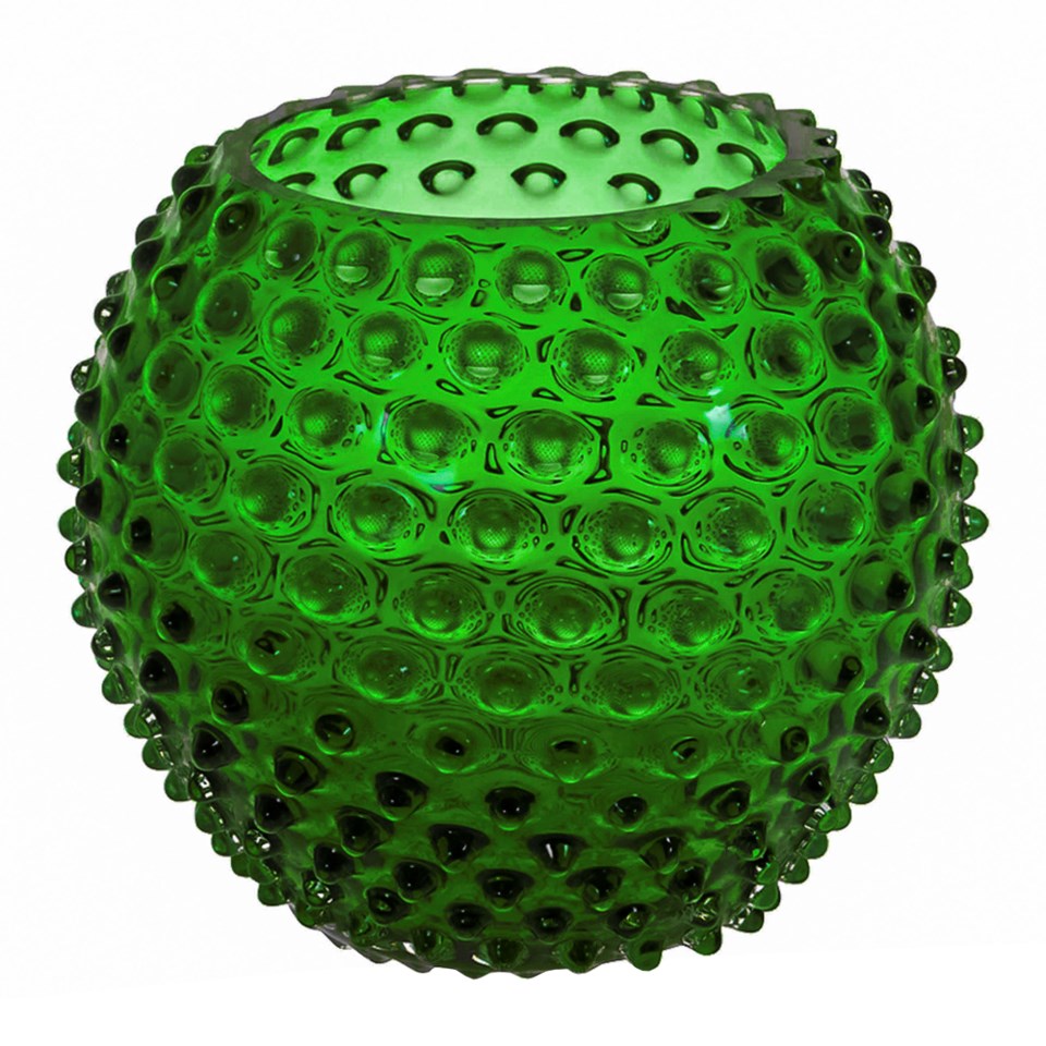 Hobnail vas, mörkgrön från Klimchi