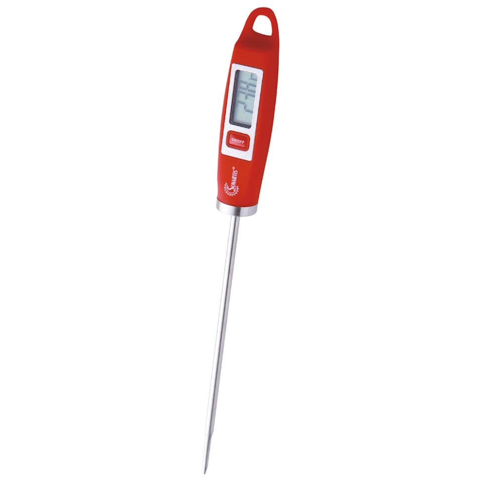 Kökstermometer digital röd, röd från Mingle