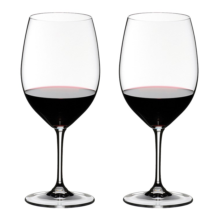 Vinum cabernet sauvignon/merlot/bordeaux rödvinsglas 2-pack klar 61 cl