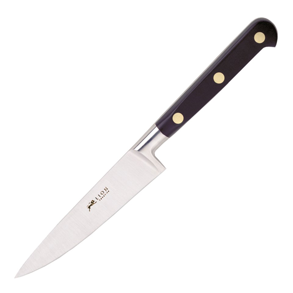 Ideal skalkniv stål/svart 10 cm, stål/svart från Lion Sabatier