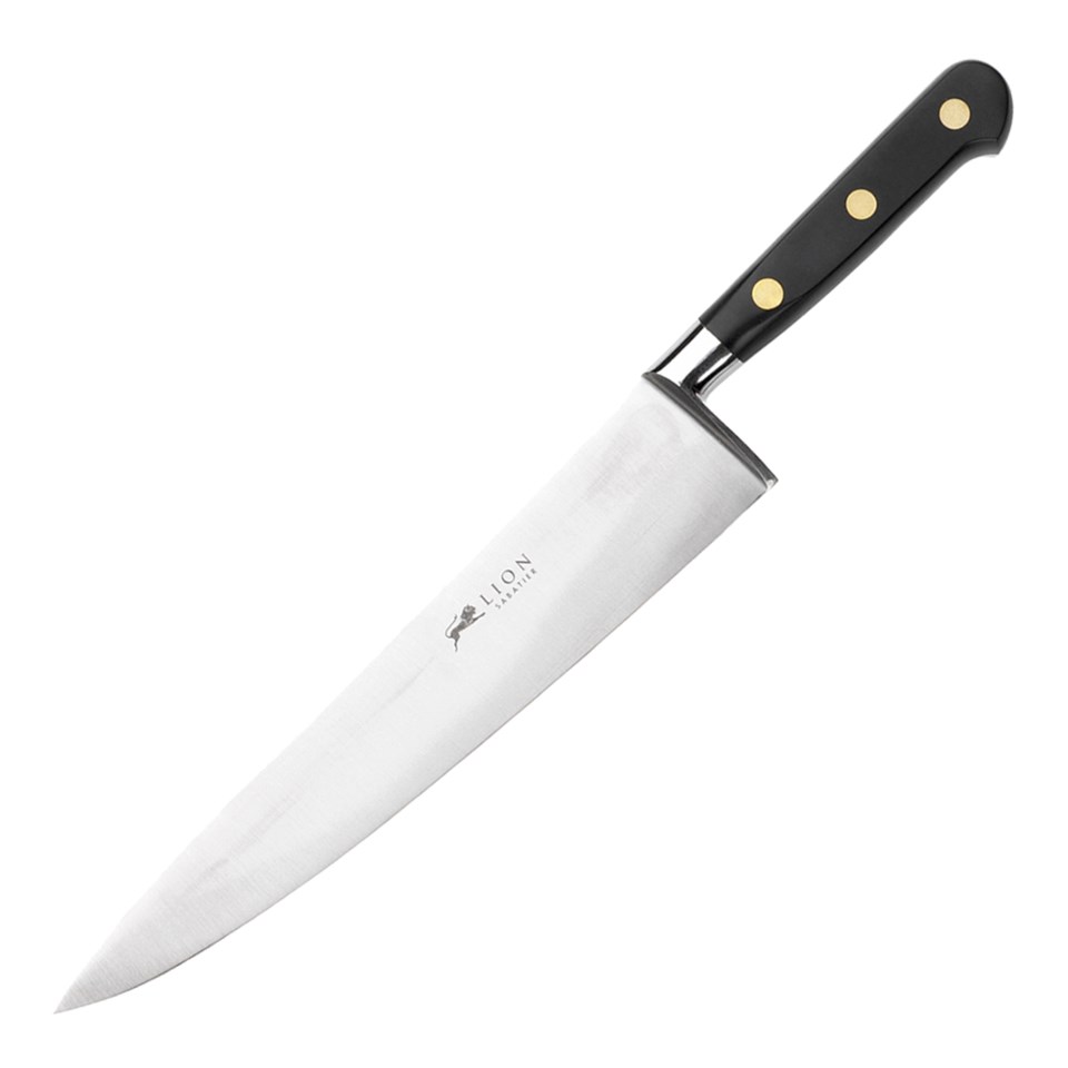Ideal kockkniv stål/svart 25 cm, stål/svart från Lion Sabatier