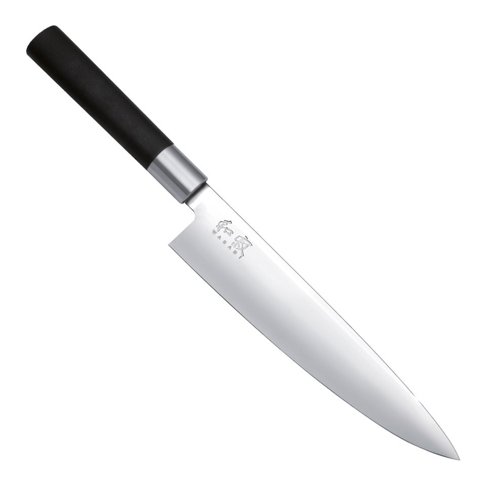 Wasabi black kockkniv rostfritt 20 cm, rostfritt från Kai