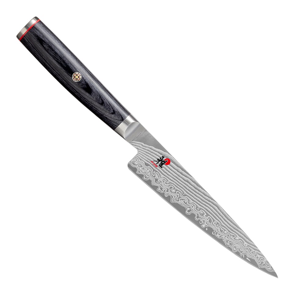Raw 5000 fcd skalkniv shotoh svart 11 cm, svart från Miyabi